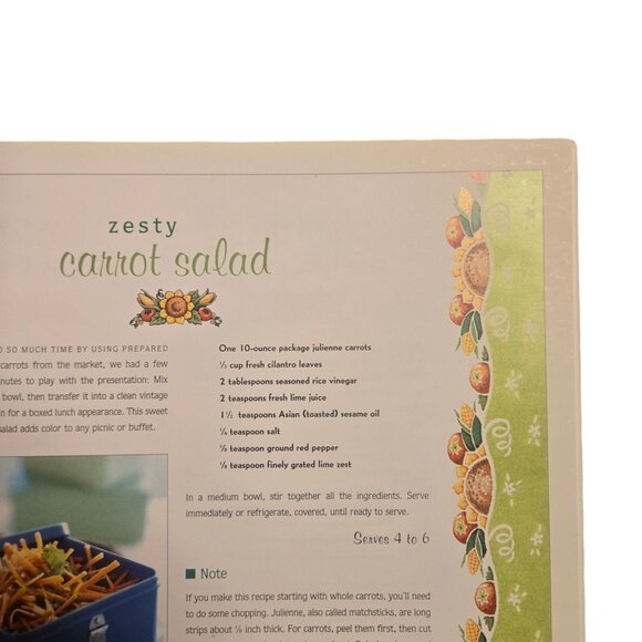 Mary Engelbreits Dining Out Cookbook 2001 Recipe Book Kitchen Collectible - Picture 7 of 16